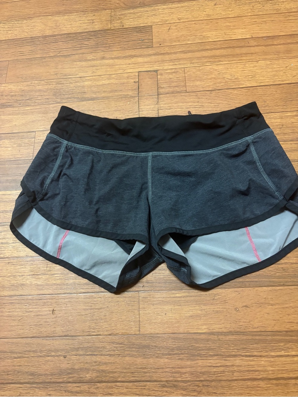 Lululemon Women’s Black Active Running Shorts with Inner Liner